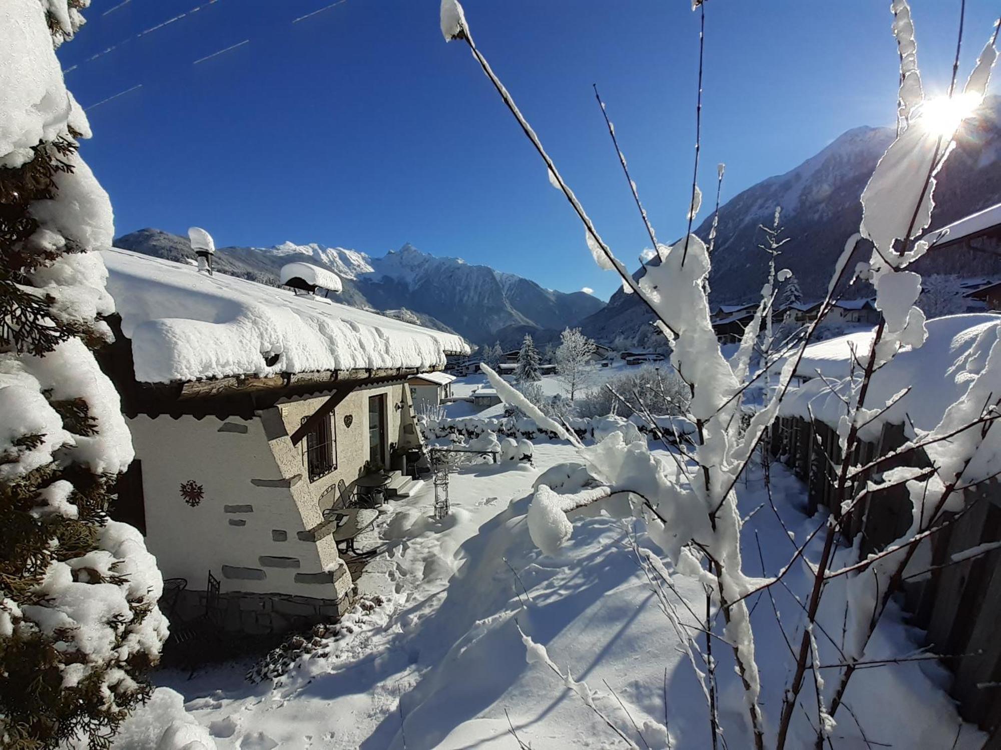Ferienhaus Oetztal-Lodge ساوتينس المظهر الخارجي الصورة