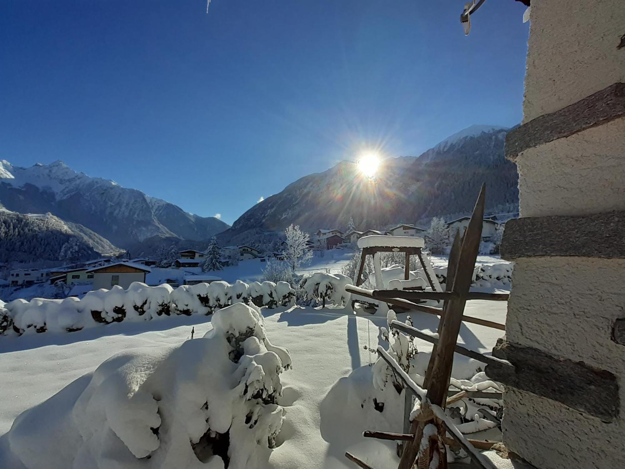 Ferienhaus Oetztal-Lodge ساوتينس المظهر الخارجي الصورة