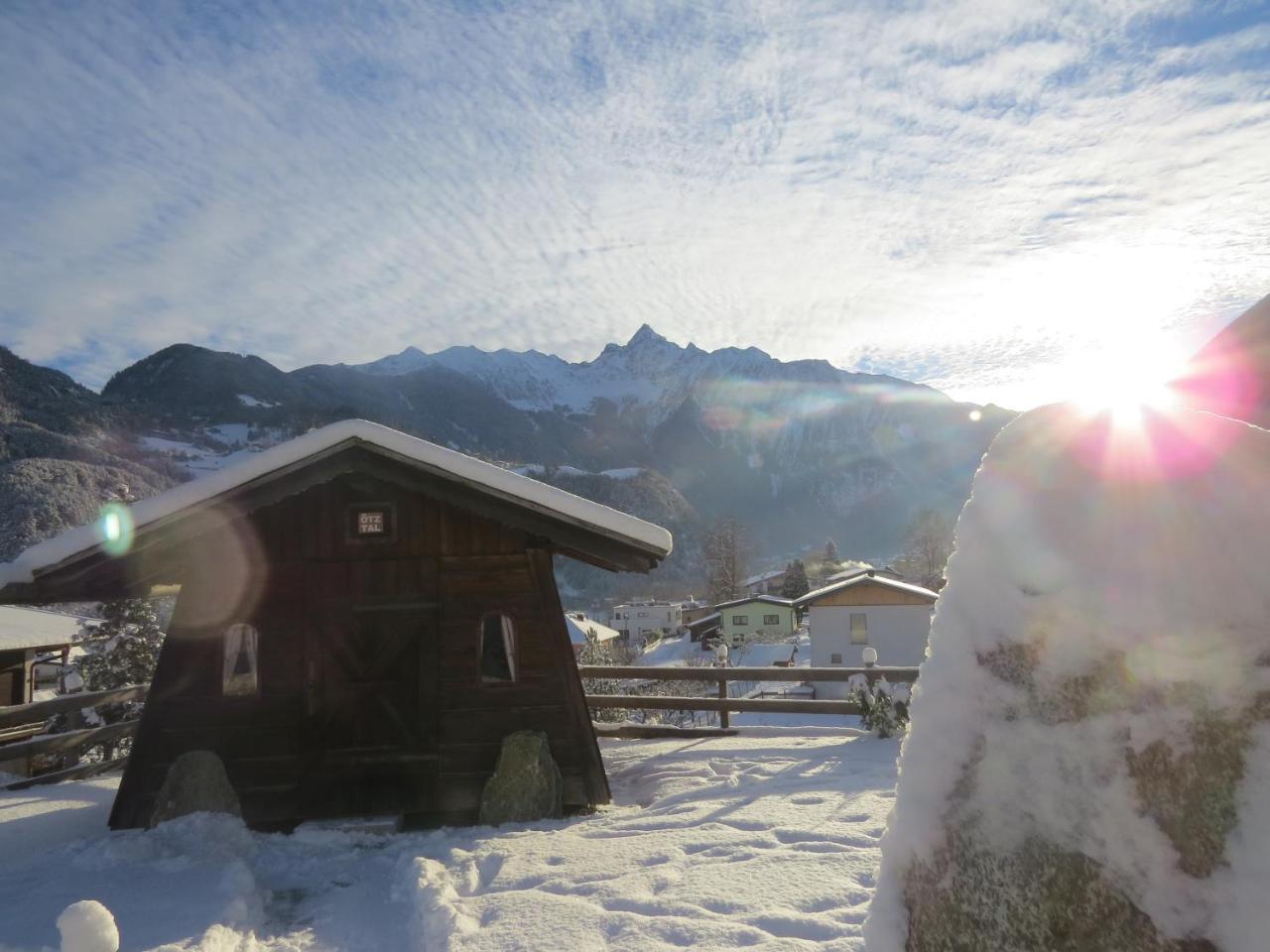 Ferienhaus Oetztal-Lodge ساوتينس المظهر الخارجي الصورة